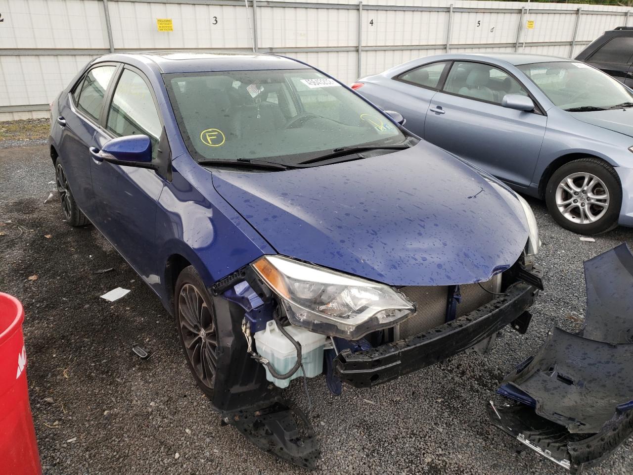 TOYOTA COROLLA L 2014 with VIN 2T1BURHE4EC196006 - Photo from auction