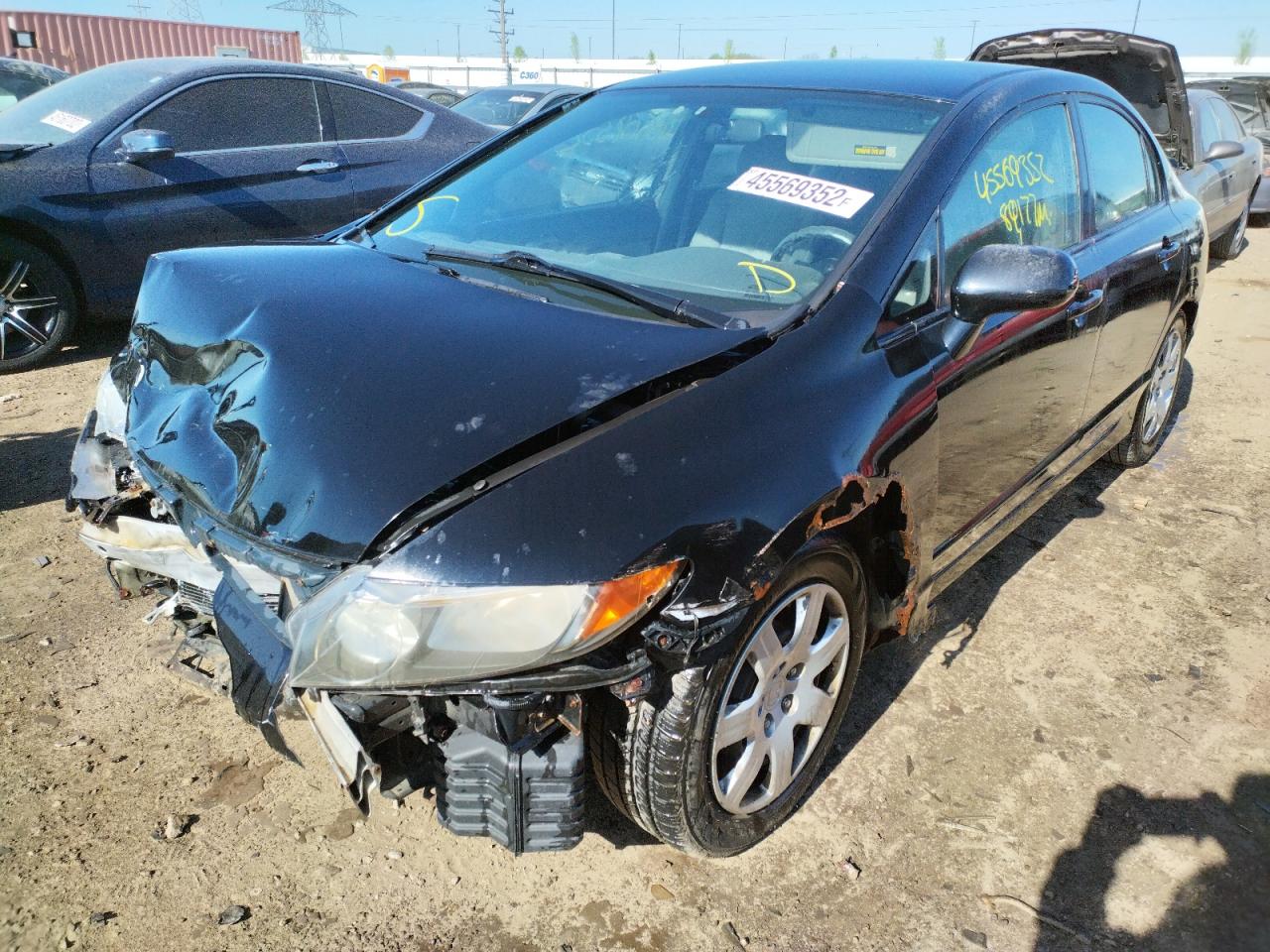 Photo 2 from auction – 2008 HONDA CIVIC with VIN 1HGFA16538L066571