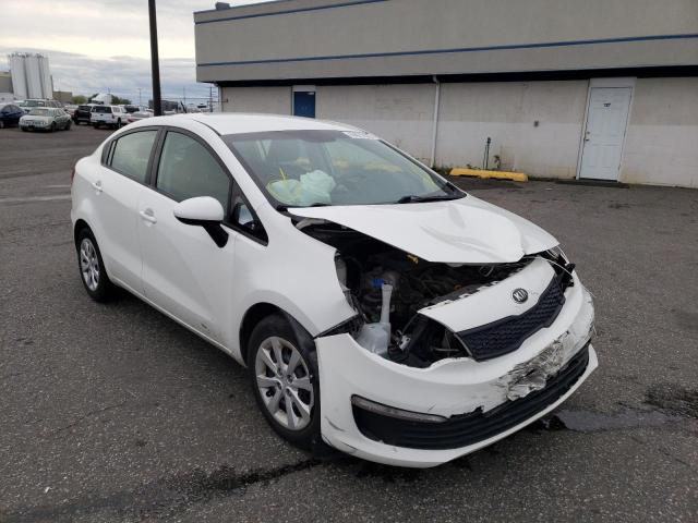 KIA RIO LX 2016 with VIN KNADM4A30G6697258 - Photo from auction