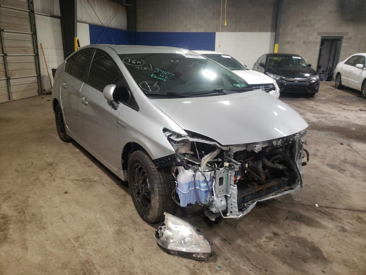 TOYOTA PRIUS 2012 with VIN JTDKN3DU3C1512343 - Photo from auction