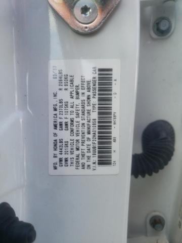 Photo 10 from auction – 2017 ACURA TLX with VIN 19UUB1F32HA010958