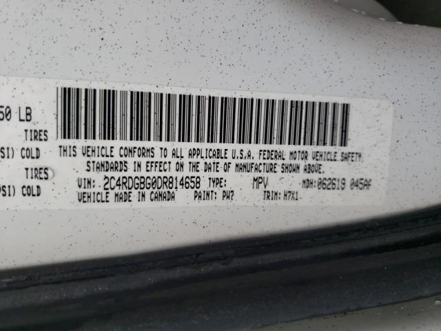 Photo 10 from auction – 2013 DODGE GRAND CARA with VIN 2C4RDGBG0DR814658