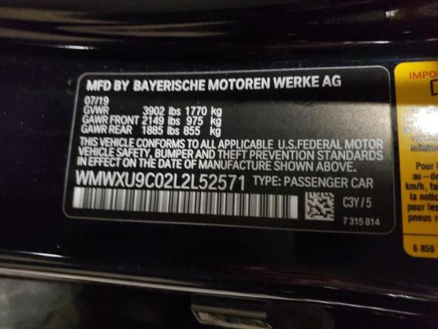 Photo 10 from auction – 2020 MINI COOPER S with VIN WMWXU9C02L2L52571
