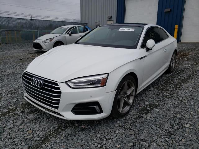 Photo 2 from auction – 2018 AUDI A5 PREMIUM with VIN WAUNNAF58JA003317