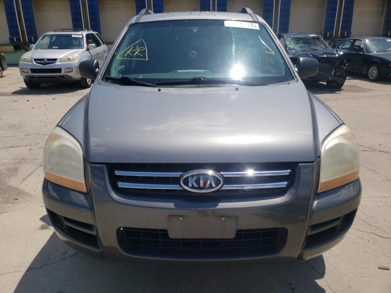 Photo 9 from auction – 2008 KIA SPORTAGE E with VIN KNDJE723X87537807