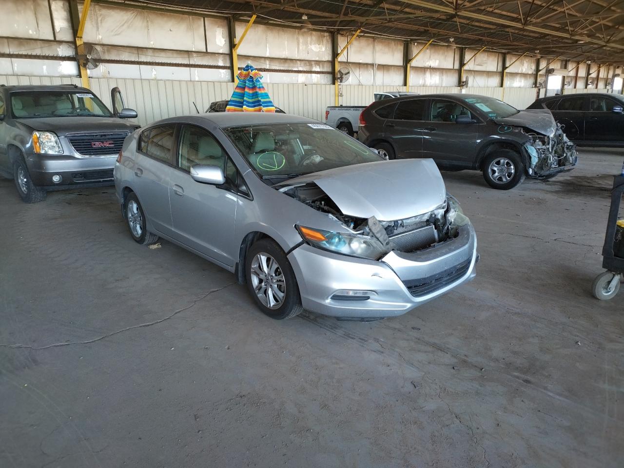 HONDA INSIGHT EX 2010 with VIN JHMZE2H75AS039077 - Photo from auction