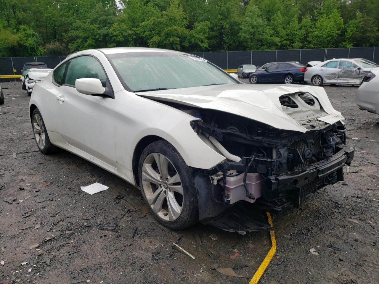 HYUNDAI GENESIS CO 2011 with VIN KMHHT6KD5BU060540 - Photo from auction