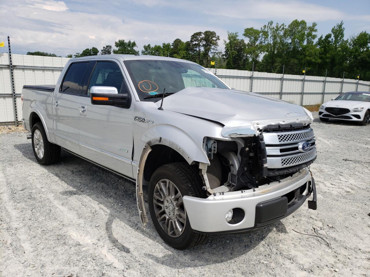 FORD F150 SUPER 2013 with VIN 1FTFW1CT1DFA71716 - Photo from auction