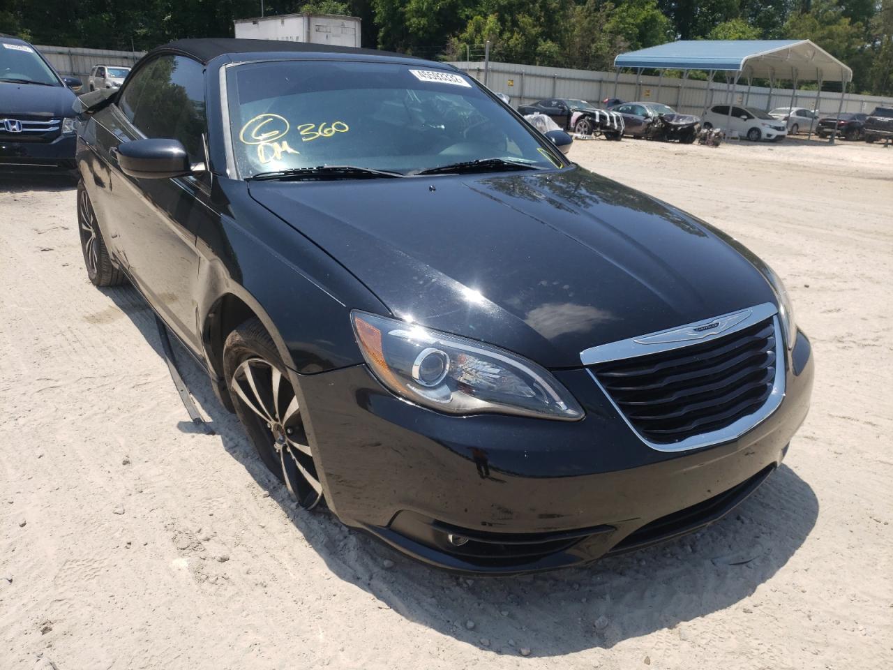 CHRYSLER 200 S 2012 with VIN 1C3BCBGG1CN183452 - Photo from auction