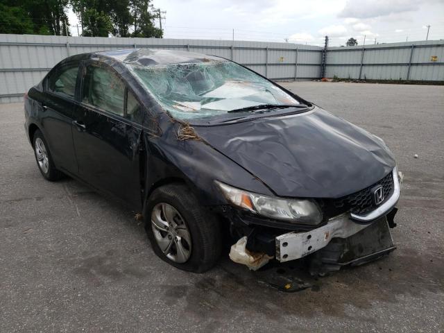 HONDA CIVIC LX 2013 with VIN 2HGFB2F55DH583204 - Photo from auction