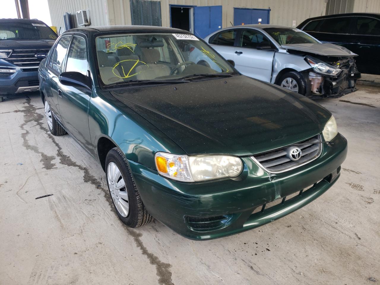 TOYOTA COROLLA CE 2001 with VIN 1NXBR12E41Z540034 - Photo from auction