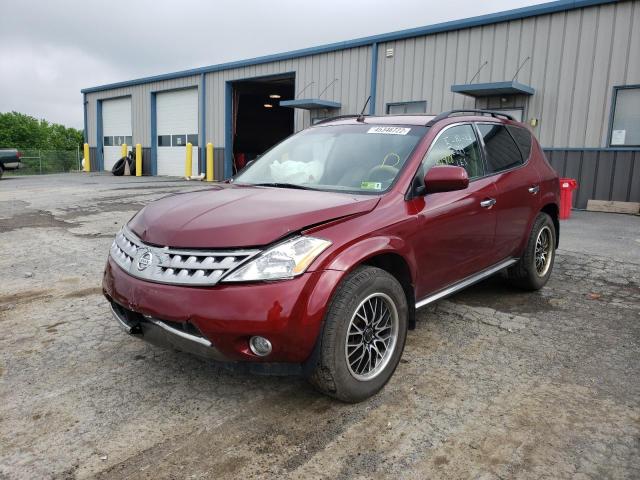 Photo 2 from auction – 2007 NISSAN MURANO SL with VIN JN8AZ08W87W617290