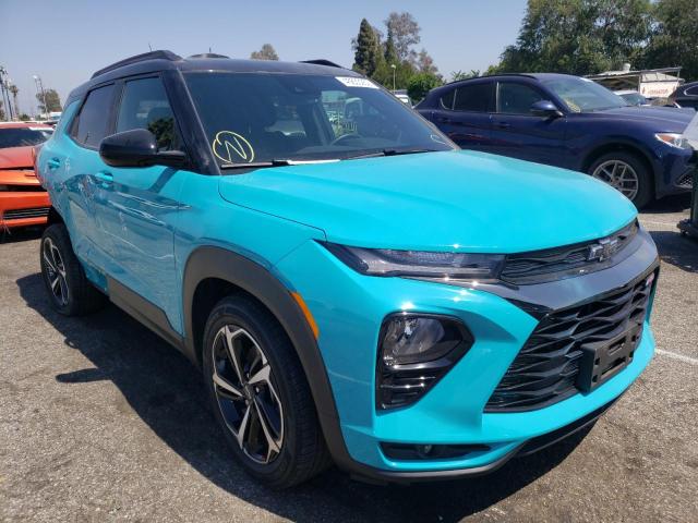CHEVROLET TRAILBLAZE 2021 with VIN KL79MTSL1MB151814 - Photo from auction