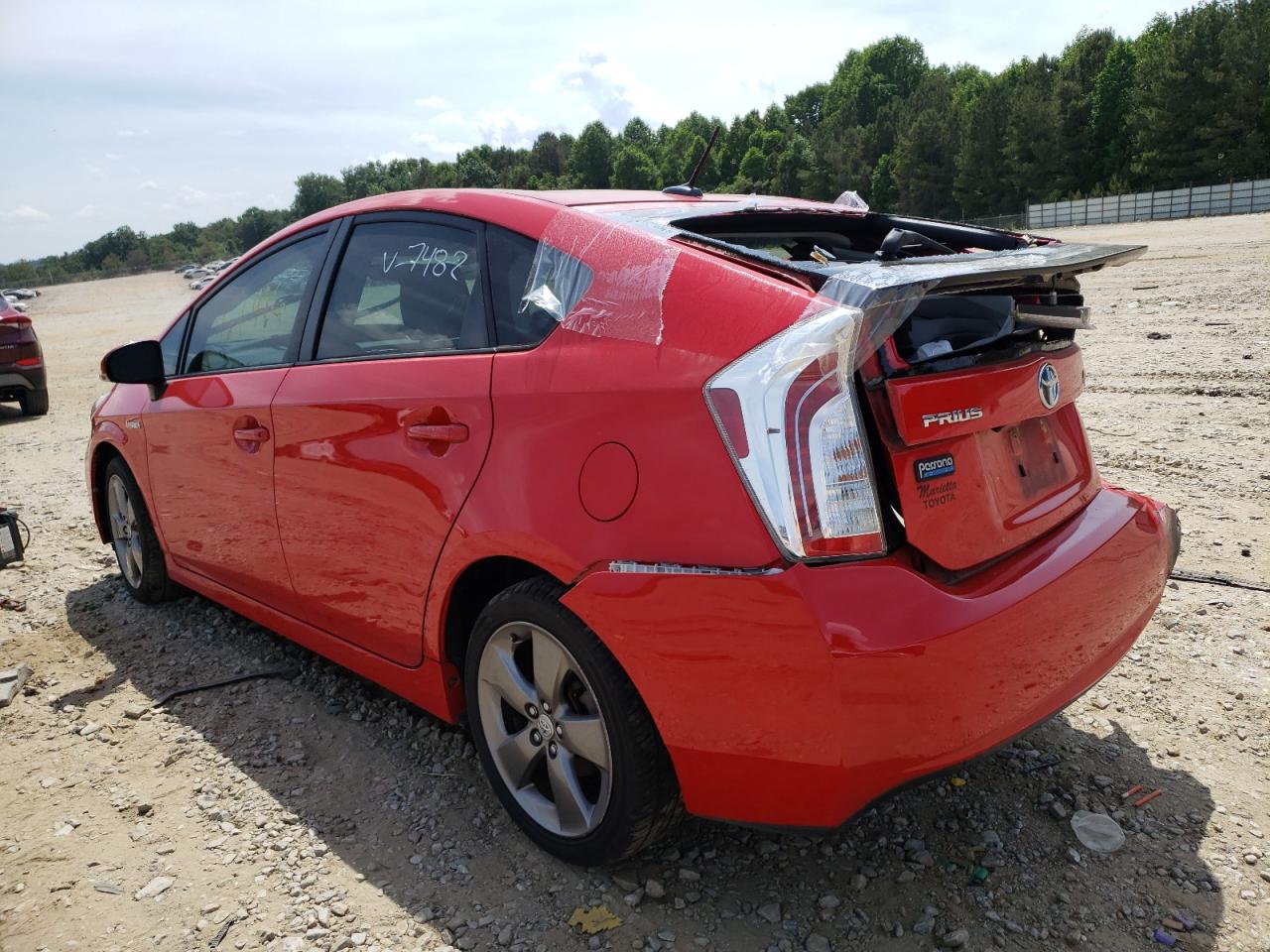 Foto 3 de la subasta – 2015 TOYOTA PRIUS con VIN JTDKN3DU4F0407482