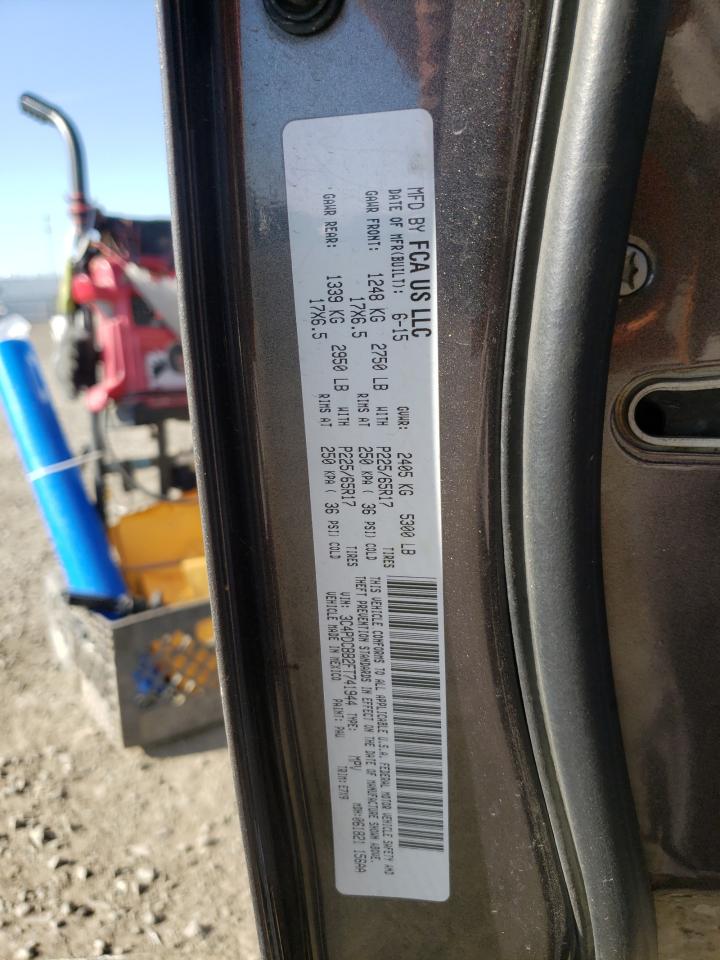 Photo 10 from auction – 2015 DODGE JOURNEY SX with VIN 3C4PDCBB2FT741944