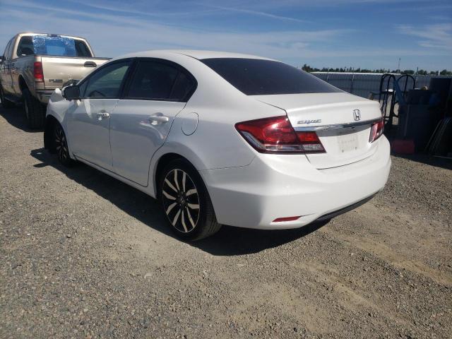 Photo 3 from auction – 2014 HONDA CIVIC with VIN 19XFB2F93EE216042