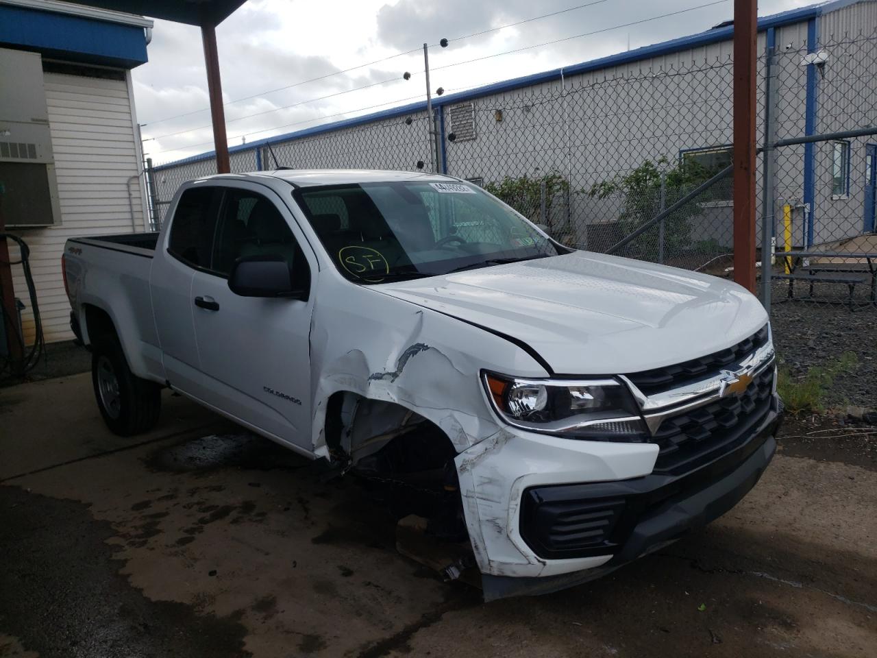Photo 1 from auction – 2021 CHEVROLET COLORADO with VIN 1GCHTBEA3M1130605