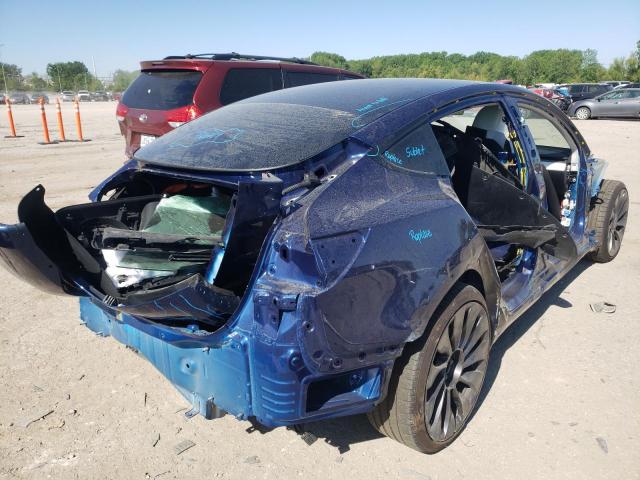 Photo 4 from auction – 2021 TESLA MODEL 3 with VIN 5YJ3E1ECXMF028287
