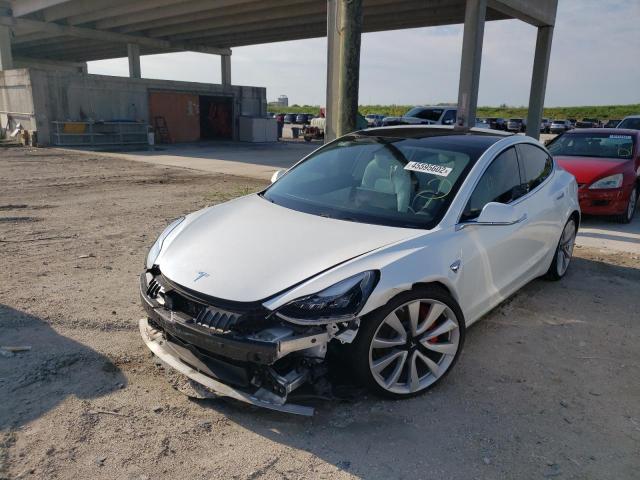 Photo 2 from auction – 2019 TESLA MODEL 3 with VIN 5YJ3E1EB8KF487418