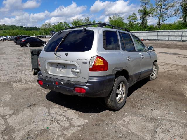 Photo 4 from auction – 2004 HYUNDAI SANTA FE G with VIN KM8SC73E24U740028