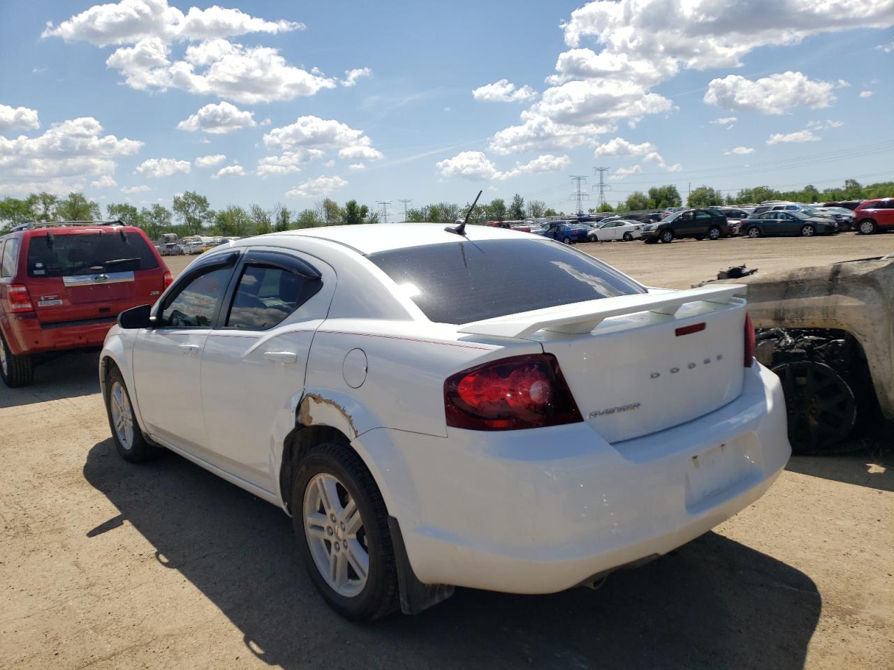 Photo 3 from auction – 2014 DODGE AVENGER SE with VIN 1C3CDZAG1EN217993