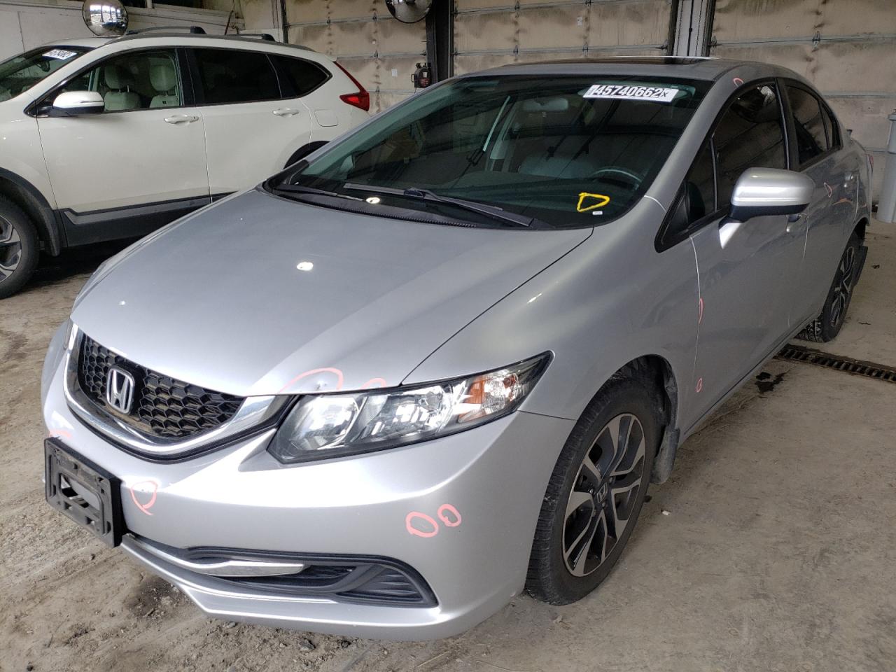 Photo 2 from auction – 2015 HONDA CIVIC EX with VIN 2HGFB2F88FH531997