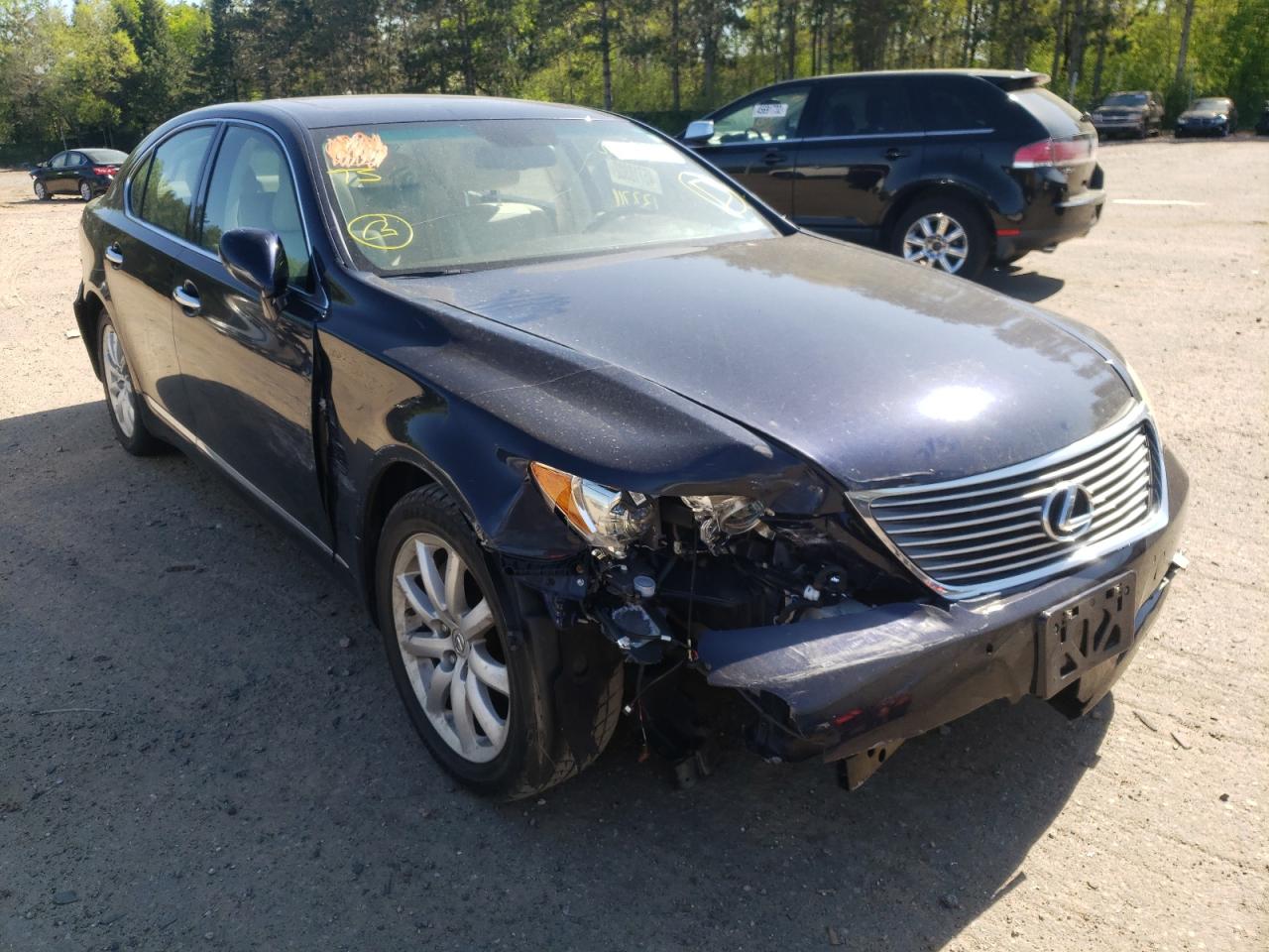 LEXUS LS 460 2008 with VIN JTHBL46FX85053756 - Photo from auction