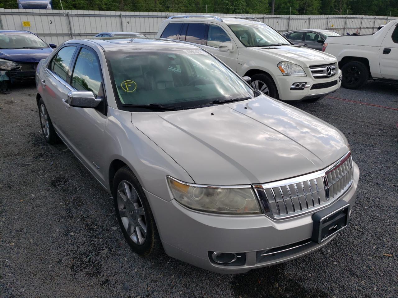 LINCOLN MKZ 2007 with VIN 3LNHM26T67R633189 - Photo from auction