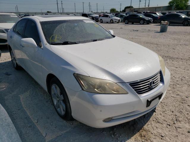 LEXUS ES 350 2008 with VIN JTHBJ46G782246768 - Photo from auction