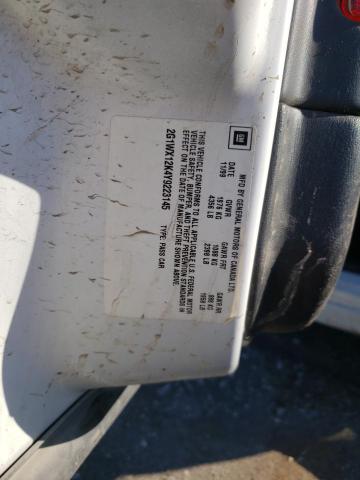 Photo 10 from auction – 2000 CHEVROLET MONTE CARL with VIN 2G1WX12K4Y9223145