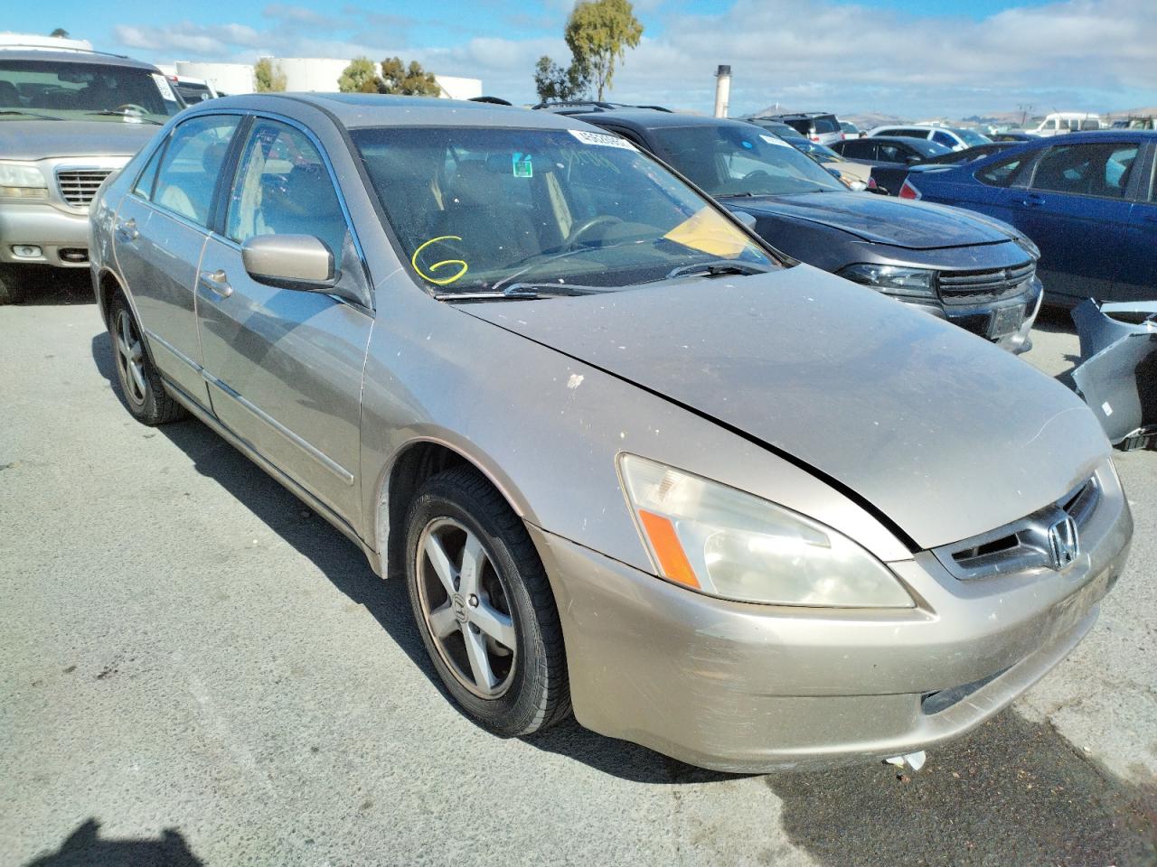 HONDA ACCORD EX 2005 with VIN JHMCM56835C006858 - Photo from auction