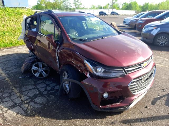 Photo 3 from auction – 2017 CHEVROLET TRAX 1LT with VIN 3GNCJPSB4HL267181