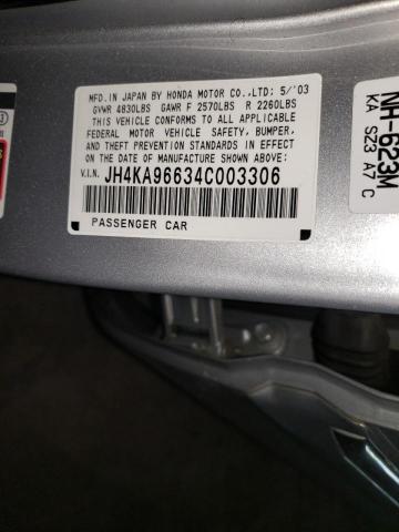 Photo 10 from auction – 2004 ACURA 3.5RL with VIN JH4KA96634C003306
