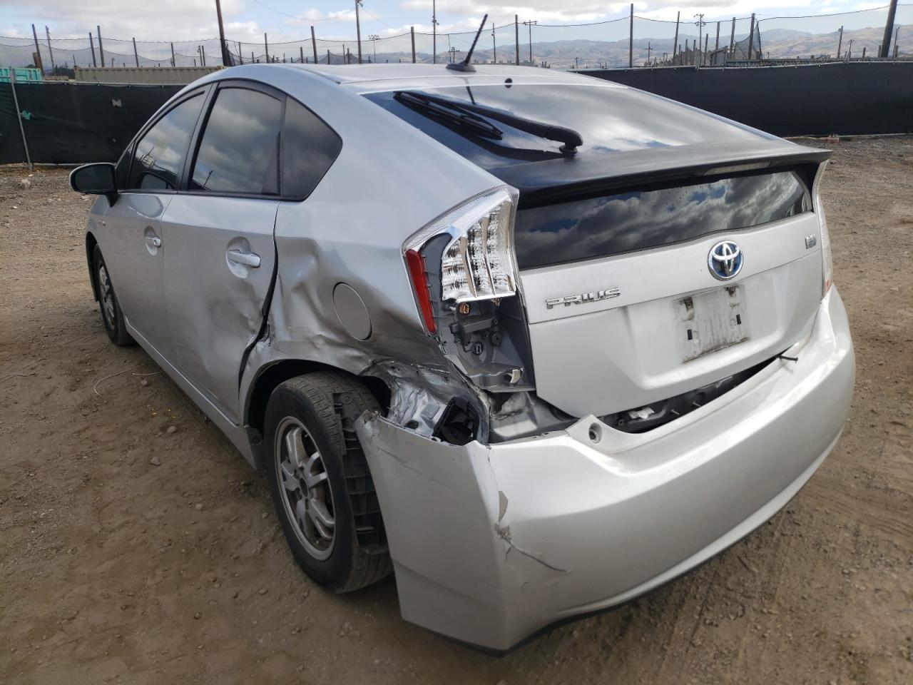 Photo 3 from auction – 2010 TOYOTA PRIUS with VIN JTDKN3DU4A0020536