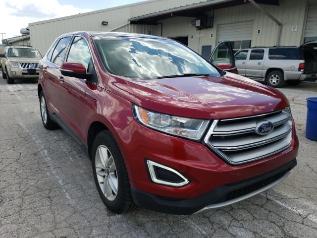 FORD EDGE SEL 2015 with VIN 2FMTK4J86FBB41791 - Photo from auction