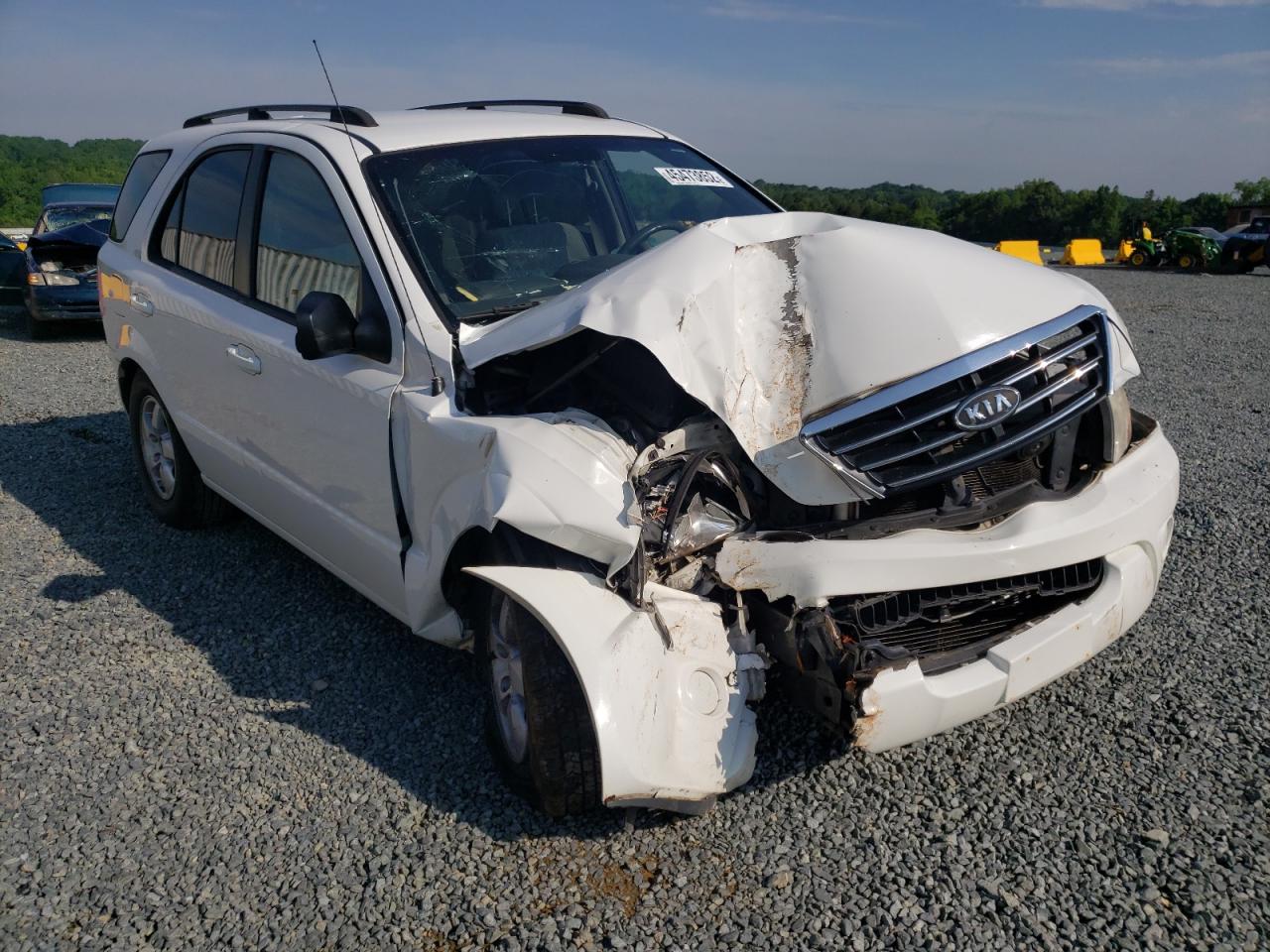KIA SORENTO EX 2008 with VIN KNDJD735385824632 - Photo from auction
