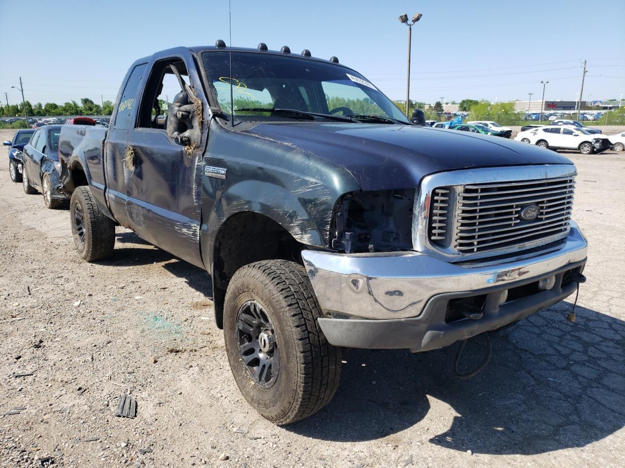 FORD F250 SUPER 2001 with VIN 1FTNX21F61EA22556 - Photo from auction
