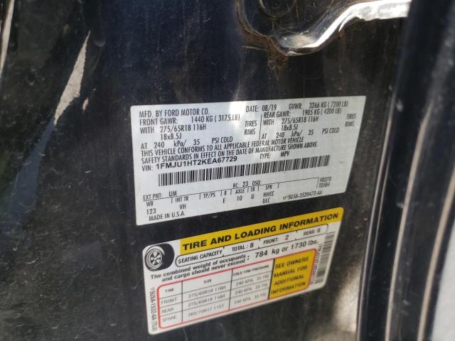 Photo 10 from auction – 2019 FORD EXPEDITION with VIN 1FMJU1HT2KEA67729