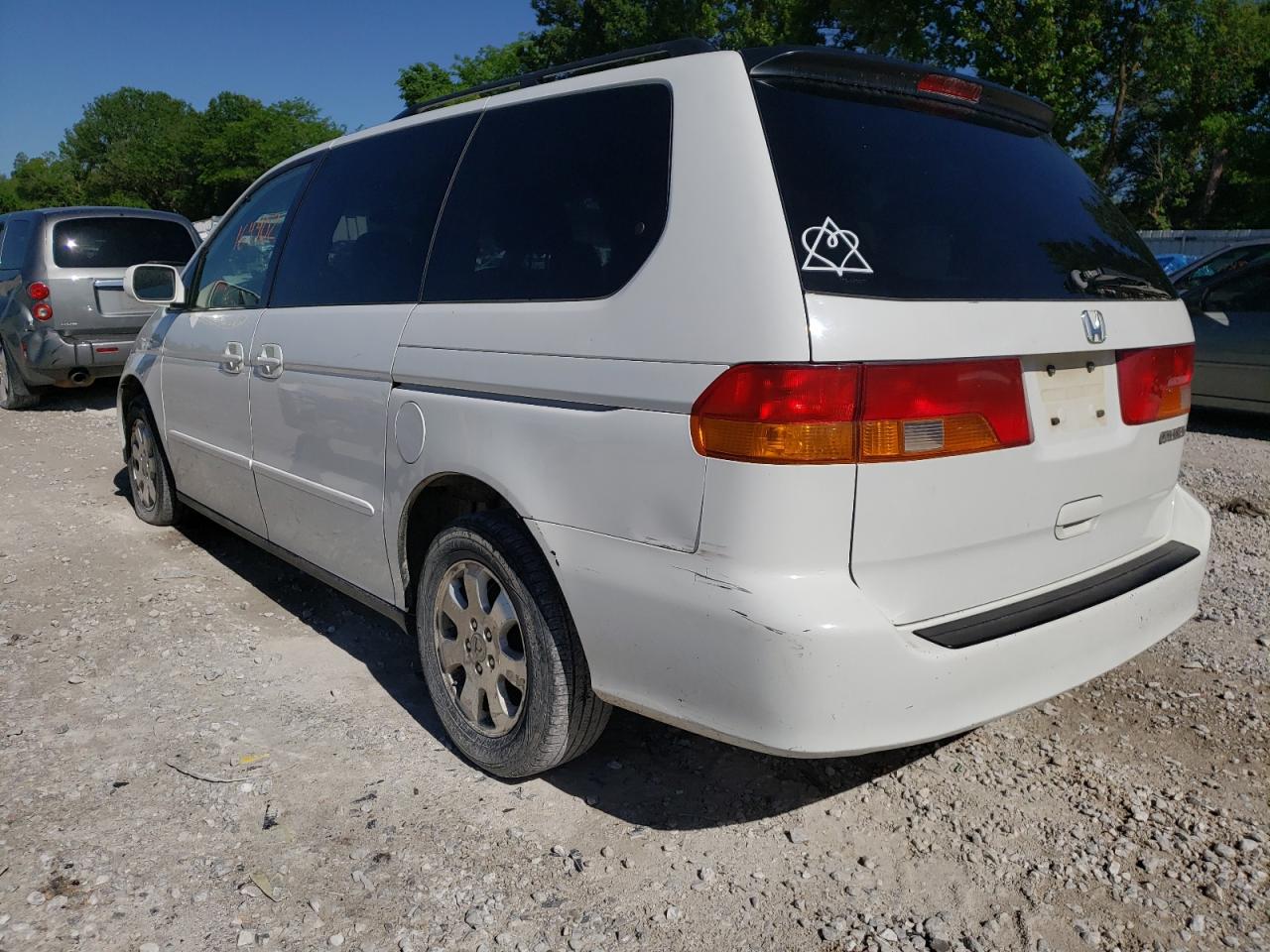 Photo 3 from auction – 2002 HONDA ODYSSEY EX with VIN 2HKRL186X2H549319