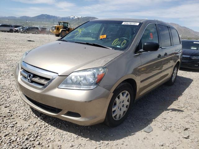Photo 2 from auction – 2005 HONDA ODYSSEY LX with VIN 5FNRL38215B089723