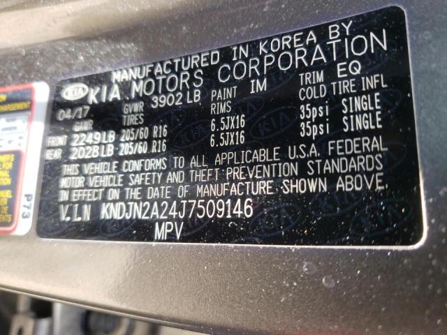 Photo 10 from auction – 2018 KIA SOUL with VIN KNDJN2A24J7509146