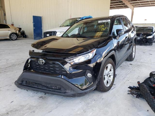 Photo 2 from auction – 2021 TOYOTA RAV4 XLE with VIN 2T3W1RFV7MC097876