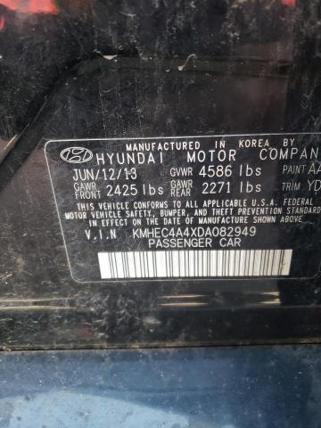 Photo 10 from auction – 2013 HYUNDAI SONATA HYB with VIN KMHEC4A4XDA082949