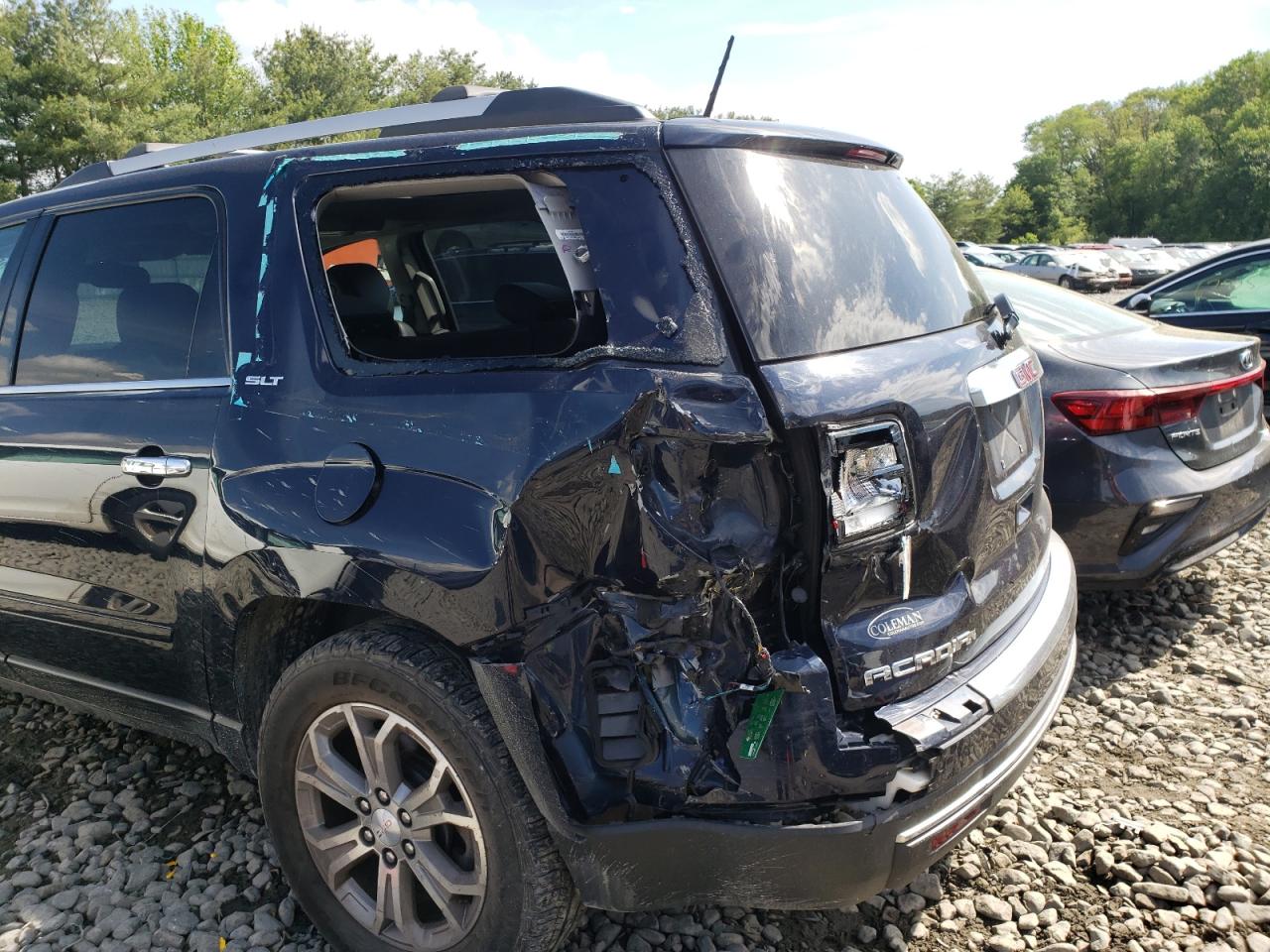 Photo 9 from auction – 2016 GMC ACADIA SLT with VIN 1GKKVRKD0GJ144493