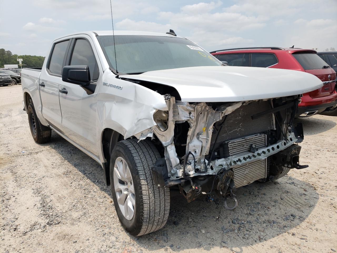 Photo 1 from auction – 2021 CHEVROLET SILVERADO with VIN 3GCPWBEK2MG210703