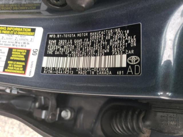 Photo 10 from auction – 2018 TOYOTA COROLLA L with VIN 2T1BURHEXJC071893