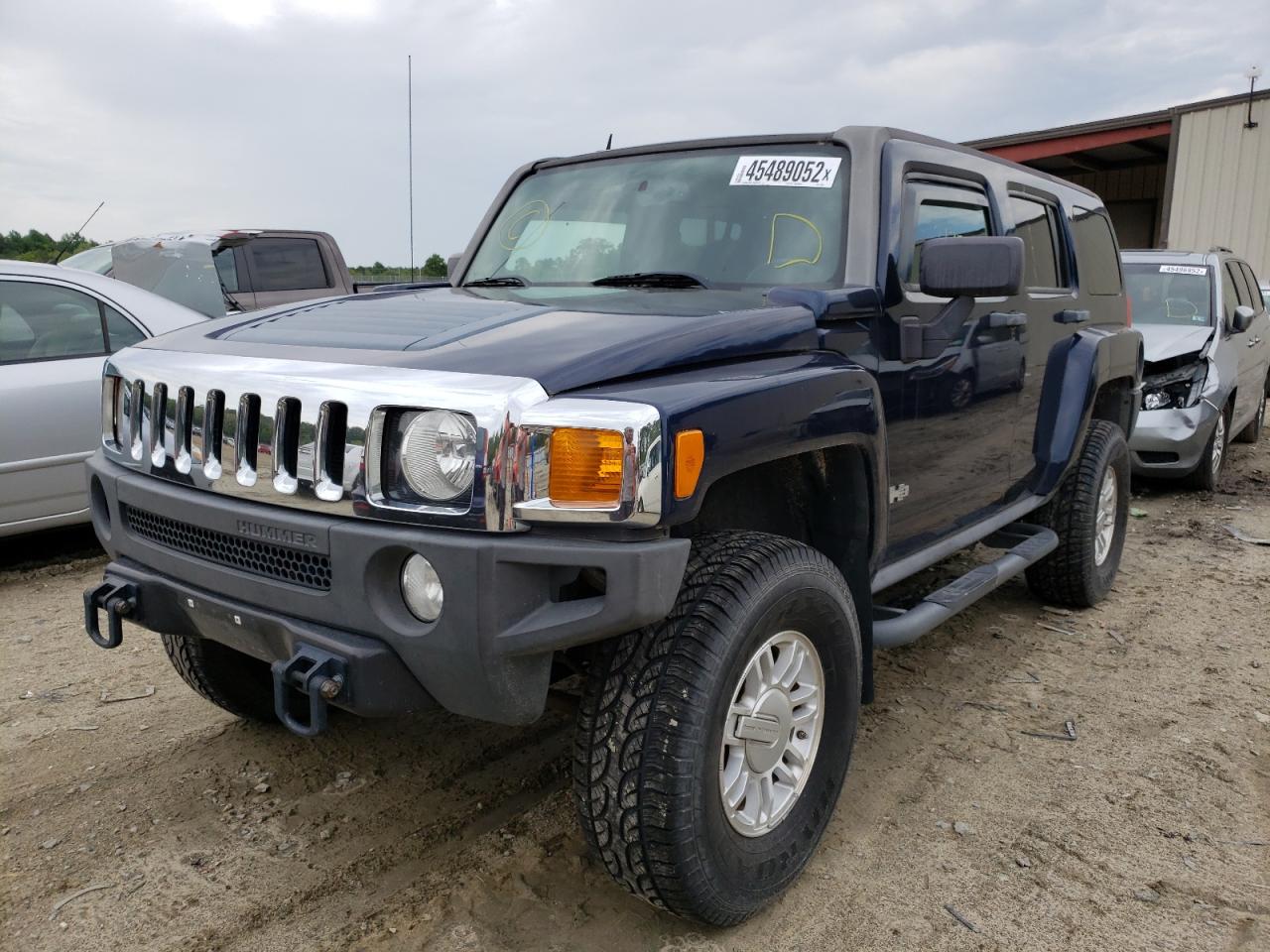 Photo 2 from auction – 2007 HUMMER H3 with VIN 5GTDN13E878168201
