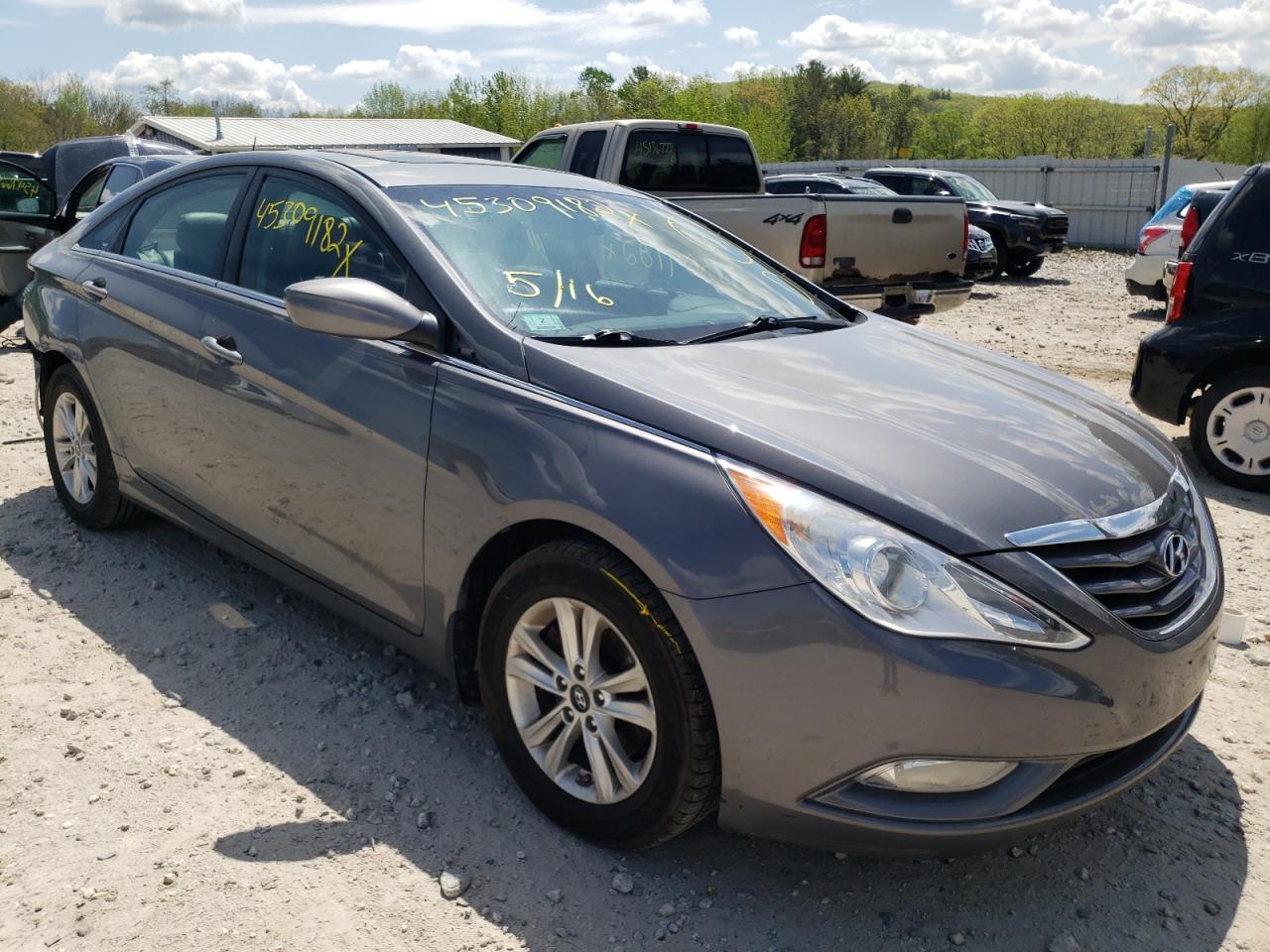 Photo 1 from auction – 2013 HYUNDAI SONATA GLS with VIN 5NPEB4AC5DH547192