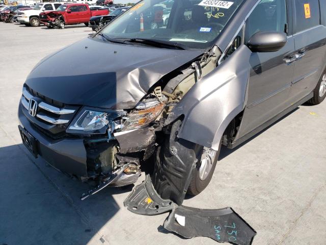 Photo 9 from auction – 2014 HONDA ODYSSEY EX with VIN 5FNRL5H65EB014408
