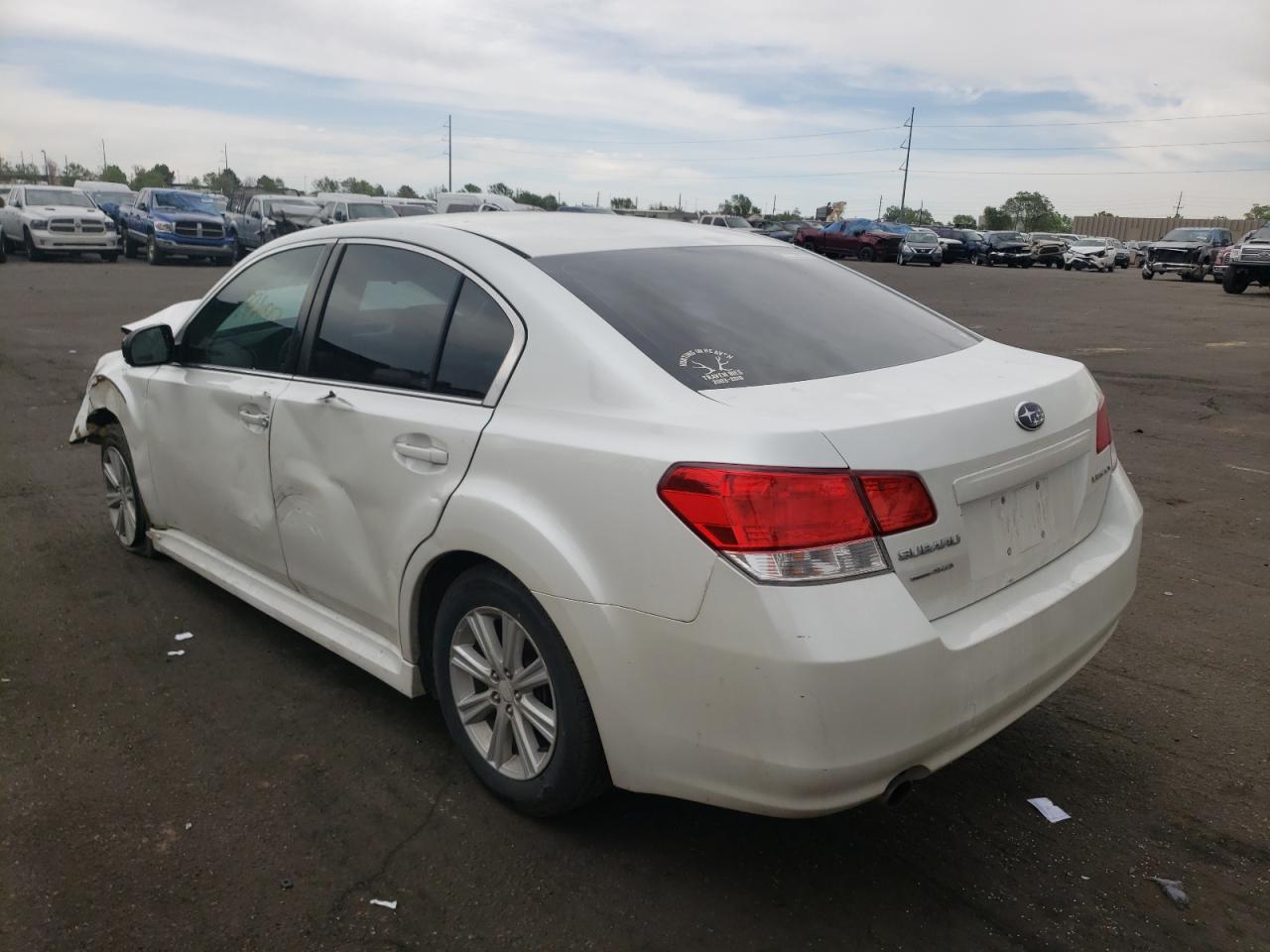 Photo 3 from auction – 2011 SUBARU LEGACY 2.5 with VIN 4S3BMCC68B3211401